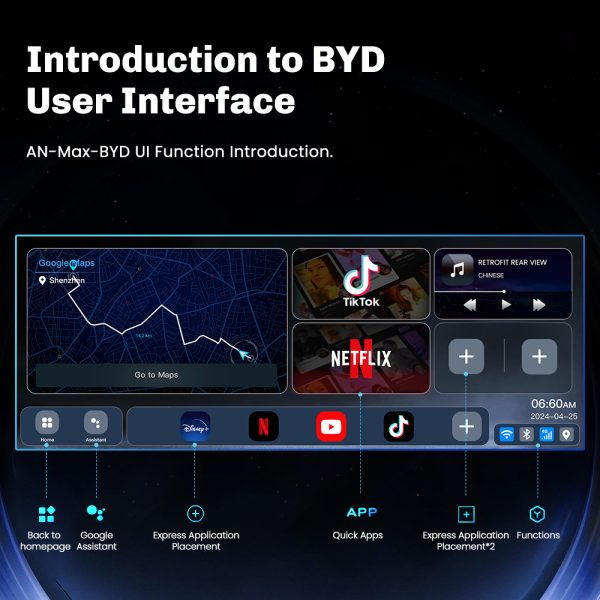 BYD Wireless CarPlay Android Box Multimedia Upgrade for All BYD
