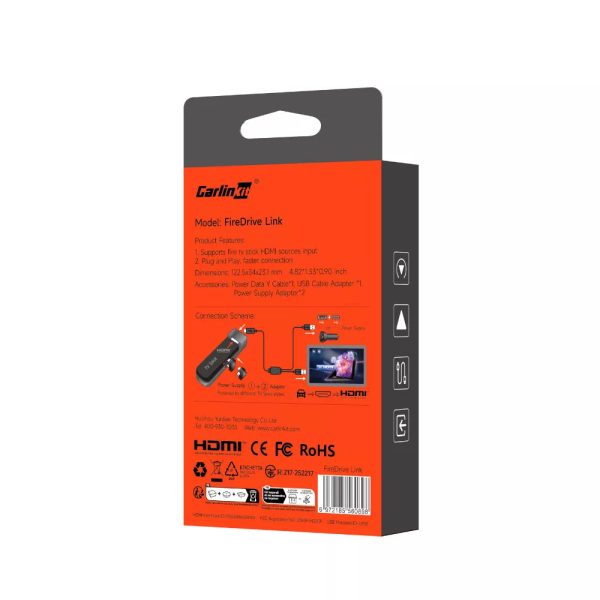 Carlinkit FireDrive Link: Convert Wired CarPlay to HDMI for Fire