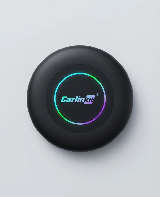 TBox Ultra 2 puck-shaped device with glowing ring
