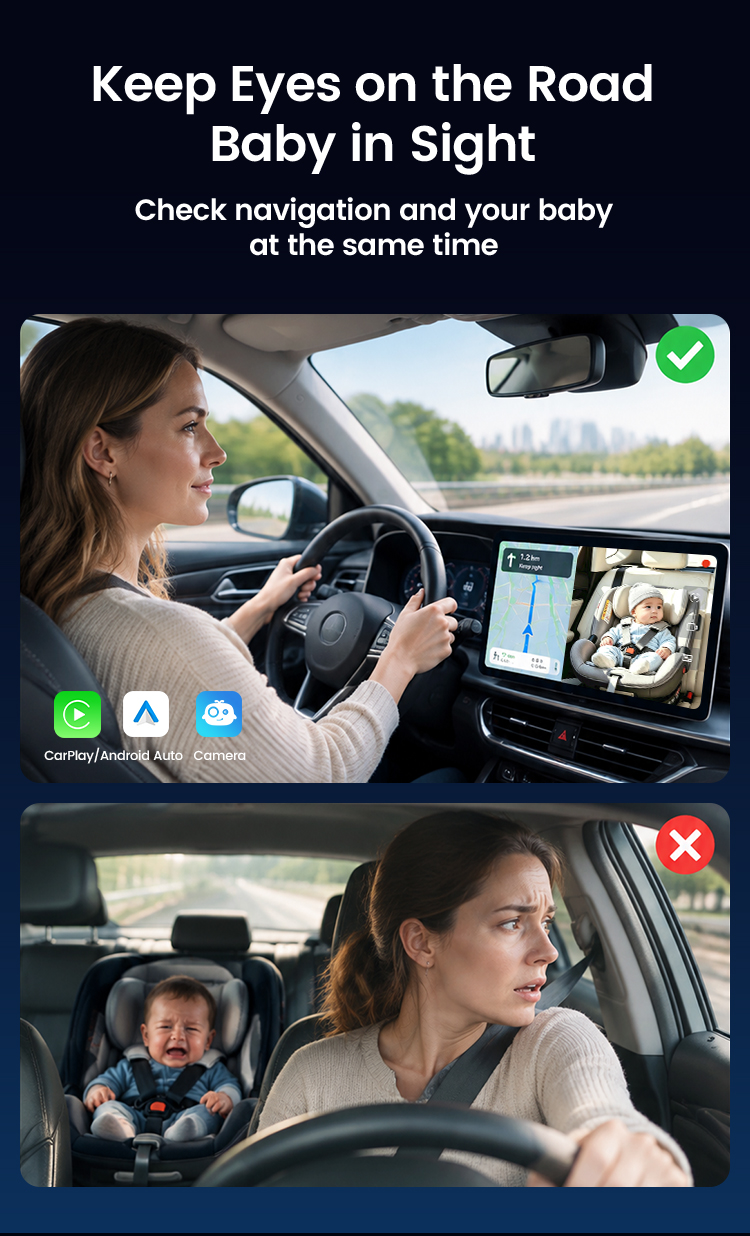 DashVue: check on your baby without turning around